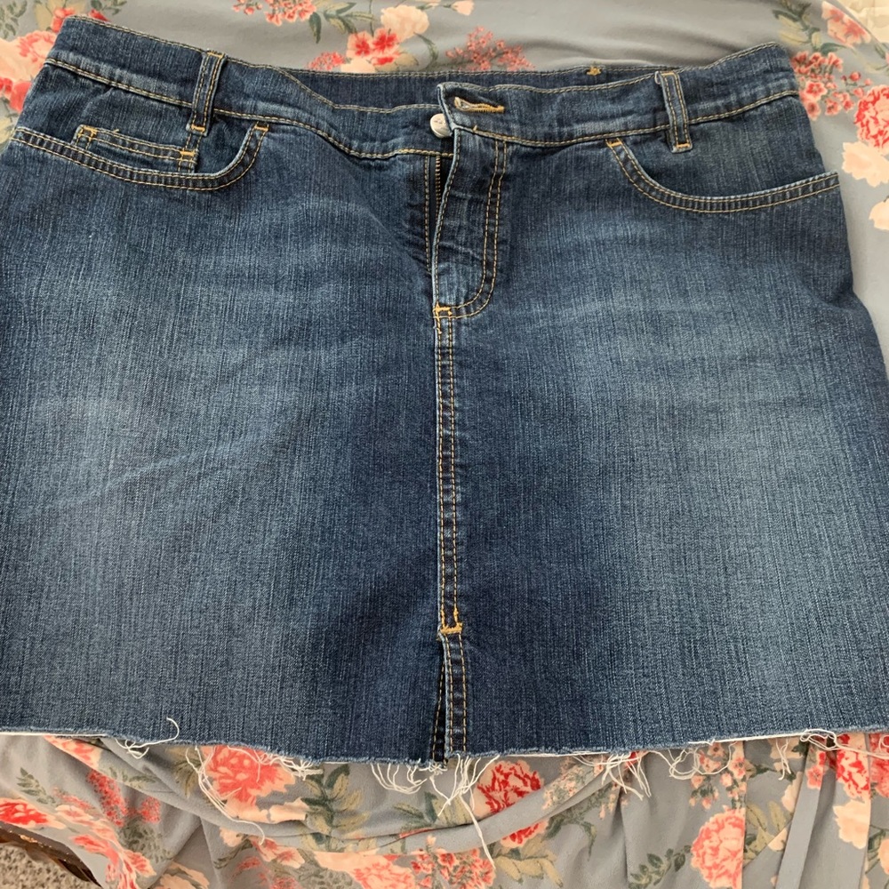 Lacoste Jean mini skirt